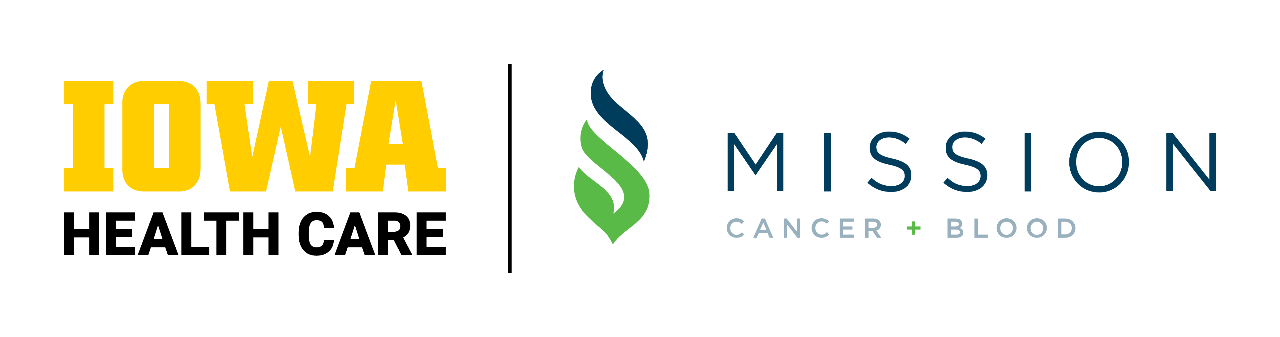 UIHC Mission Cancer and Blood logo