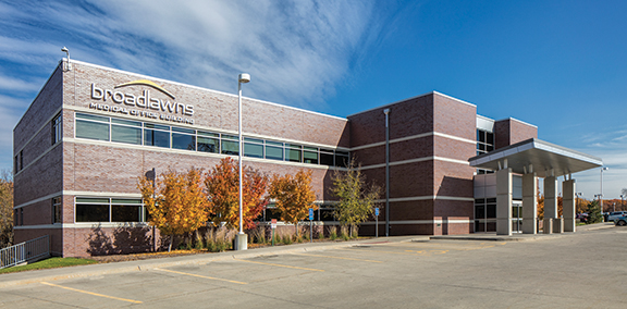 Broadlawns Medical Office building entrance